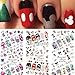 3 in 1 Water Transfer Decal Stickers Nail Art Manicure Tips Mickey Minnie Mouse