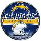 NFL San Diego Chargers 18-Inch High Definition Clock