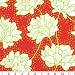 45'' Wide Pop Garden Peonies Red Fabric By The Yard