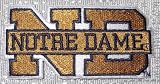 NCAA University of NOTRE DAME Logo Embroidered PATCH