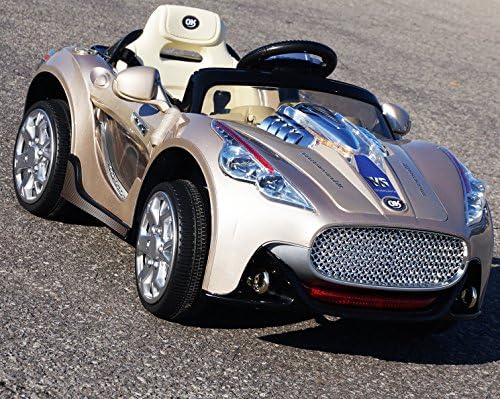 SMARTWHEELS. BATTERY OPERATED 12V RIDE ON TOY CAR FOR KIDS MASERATI STYLE REMOTE CONTROL. rideONEcar