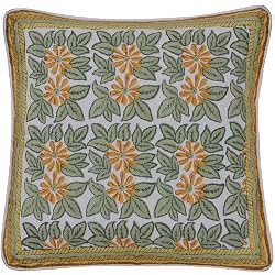 Asian Throw Pillow Covers Pure Cotton Fabric (jcb004b)