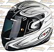 Suomy Apex Cool Silver Full Face Helmet Large