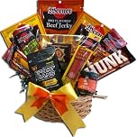 Manly Mans Meat and Snack Attack Gift Basket