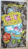 Ed Hardy Royal Skull Terry Towel