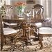 Kitchen & Housewares : AICO 31001 Royal Oak Round Wood Dining Table in Coffee
