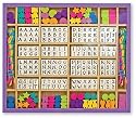 Melissa & Doug Deluxe Wooden Stringing Beads with over 200 beads