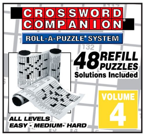Volume 4  Crossword Companion Refills - 48 Puzzles