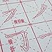 Gridded Magic Cloth Water-Writing for Practicing Chinese Calligraphy or Kanji