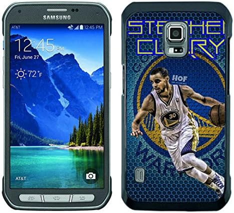 S5 Active Cases Designed With Golden State Warriors Stephen Curry 4 Black Case for Samsung Galaxy S5 Active