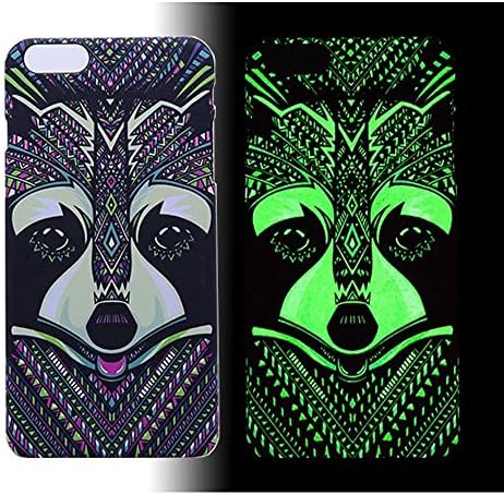 for iPhone 6 plus Case, Dakotacase - Luminous Style Glowing Shell Animal pattern Skin PC Hard Case Cover For Apple iPhone 6 plus 5.5 inch - Glow in the Dark (Style - 07)