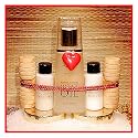 Sensual Massage Gift Set - Includes Warm & Sensual Massage Oil - 6.7 oz. One of the finest massage oils you'll ever use - remarkably suited for intimacy. Not sticky, oily or bad tasting. Perfect absorbency. No need to shower after use. Nourishing, replenishing & healthy. Chosen by "Cosmo" as a "Sexiest Gift Ever!" Includes roller, body lotion & creme. Gift boxed.