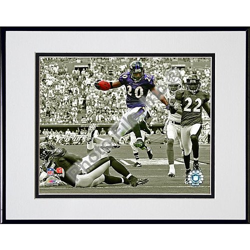Photo File Baltimore Ravens Ed Reed Framed Photo