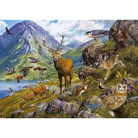 Mountains & Moorlands - Puzzle de 1000 pi�ces