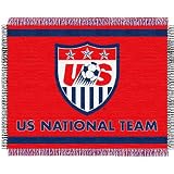 Team USA Soccer Triple Woven Jacquard Throw (019 Focus) (48x60")"