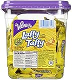 Laffy Taffy by Wonka Banana Flavor 145 Piece Tub, 3.08 LB