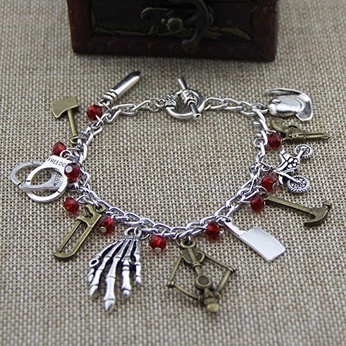 Movie Style Personalized Lovers Chain Bracelet Unisex (Walking Dead)