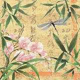 Beverage Napkin Asian Dragonfly - 192 Count