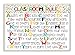 Stupell Home DÃ©cor Classroom Rules Colorful Alphabet Wall Plaque Art, 10 x 0.5 x 15, Proudly Made in USA