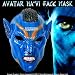 Avatar Na'vi Warrior Face Mask Costume Wearable