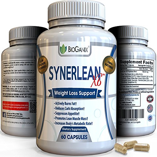 SYNERLEAN-X6 Best Rapid Weight Loss Pills For Men & Women - Scientifically Proven All Natural Supplement To Lose Fat Quick - Top Fat Burner, Appetite Suppressant, Carb Blocker & Metabolism Booster SYNERLEAN-X6 Best Rapid Weight Loss Pills For Men & Women - Scientifically Proven All Natural Supplement To Lose Fat Quick - Top Fat Burner, Appetite Suppressant, Carb Blocker & Metabolism Booster