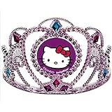 Amscan Hello Kitty Rainbow Electroplated Tiara, Plastic