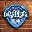Seattle Mariners MLB Neon Shield Wall/Window Lamp