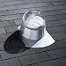 ODL EZ10SCMNH 10 In. Aluminum Flashing Tubular Skylight Kit for Asphalt, Tile and Flat Roofs.