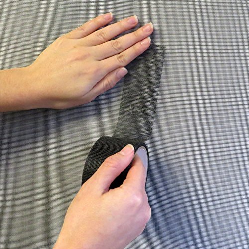 Evelots 15 FT Window & Door Screen Repair Tape Adhesive & Waterproof,Fix Screens