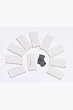Streak Plates - White - 10 Pack
