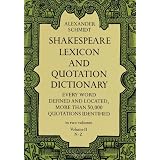 Shakespeare Lexicon and Quotation Dictionary, Vol. 2by Alexander Schmidt