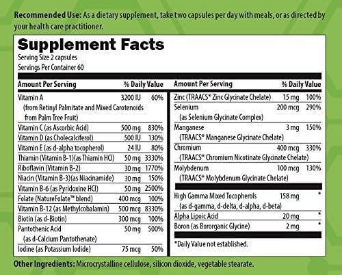 Preferred Supplements- Preferred Twice-Daily Multi- Non-GMO- as compared to Pure Encapsulations, Thorne, Integrative Therapeutics, Xymogen