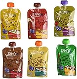Ella's Kitchen Organic Stage 2 Baby Food 6-flavor Variety Pack (6 Total Pouches)