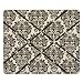 Black & Cream Damask Floral French Memo Board