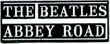 The Beatles - Abbey Road Street Sign Logo - Embroidered Iron On or Sew On Patch