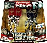 Transformers 2: Revenge of the Fallen Exclusive Titanium Series Die Cast Figure 2-Pack Rescue Hatchet and Blackout