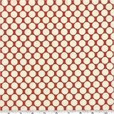Amy Butler Lotus Full Moon Polka Dot Cherry