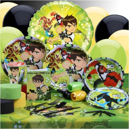 61xFO9iHxRL Ben 10   Deluxe Party Kit (8 guests) Child