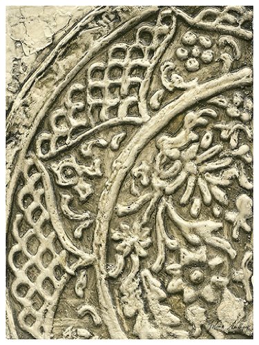 Eurographics B-ANT1025 Jolina Anthony, Le Cercle Blanc 17 x 23 cm, Dekoboxbild (keine Einrahmung n&ouml;tig)