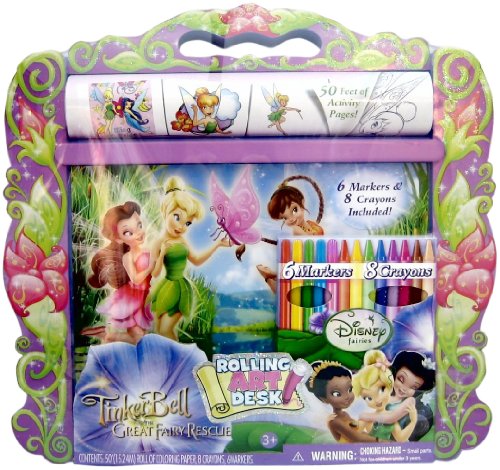 Fairies Rolling Art Desk