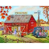 The Quilt Barn 500pc Jigsaw Puzzle by Kay Lamb Shannon