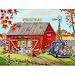 The Quilt Barn 500pc Jigsaw Puzzle by Kay Lamb Shannon
