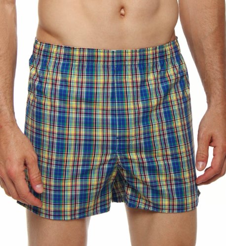 Slim Fit Woven Boxer 2-Pack