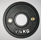 1 1/4 kg Calibrated Olympic Plates (Pair)