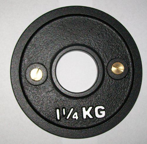 1 1/4 kg Calibrated Olympic Plates (Pair)
