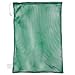 Champion Sports Mesh Sports Equipment Bag, Green, 24x36 Inches - Multipurpose, Nylon Drawstring Bag with Lock and ID Tag for Balls, Beach, Laundry