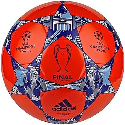 Adidas Performance Finale Berlin Capitano Soccer Ball Red/night Flash - Size 5