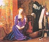 IMAGE OF Hand Made Oil Reproduction - Arthur Hughes - 32 x 28 inches - The Pained Heart (aka 'Sigh no more...