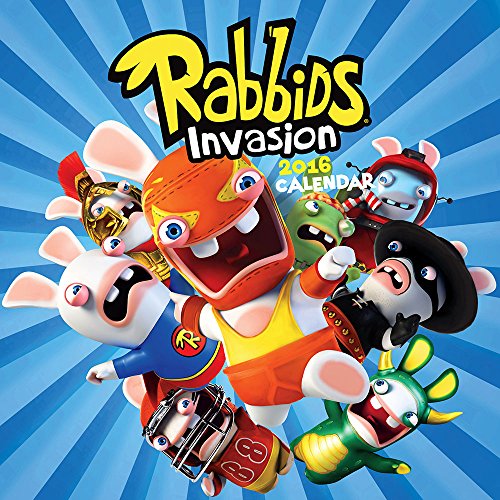 Rabbids Invasion 2016 Wall Calendar