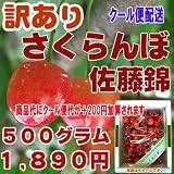 ご予約受付開始！【訳あり】山形県東根産秀選さくらんぼ佐藤錦Ｍ・Ｌ５００グラム　スマステーション紹介商品！昨年はさくらんぼカテゴリー第１位、ありがとうございました！6月中旬～7月中旬出荷予定です《クール便発送》